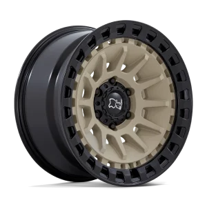Black Rhino – BARRAGE – Desert Sand – 18″x9″ 0mm – All weather Wheels – BR009TM18905000